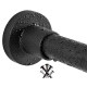 Shower Curtain Rod 43-73 Inches Matte Black