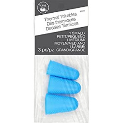 Thermal thimbles, Blue, 3 Count