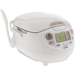 Fuzzy Rice Cooker, 5.5-Cup, Premium White