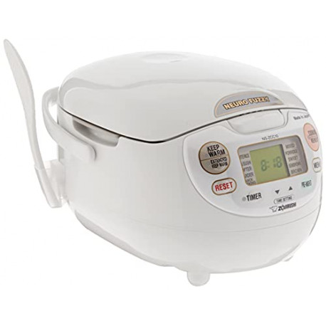 Fuzzy Rice Cooker, 5.5-Cup, Premium White