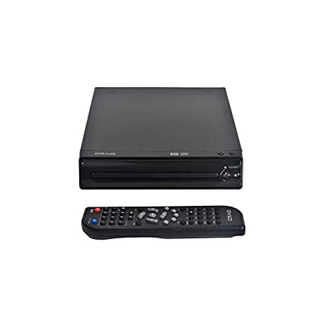 Craig CVD512a Compact DVD Player with Remote in Black