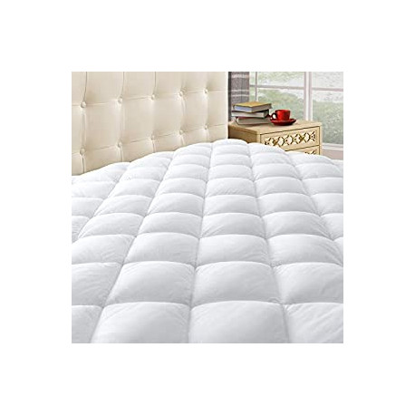 Queen Quilted Mattress Pad Cover