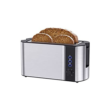 Toaster 4 Slice, Long Slot 2 Slice Toaster