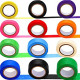 12 Rolls 12m Assorted Size Colored Masking Tape Craft Paper