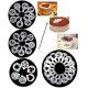 38 Coffee Decorating Stencils
