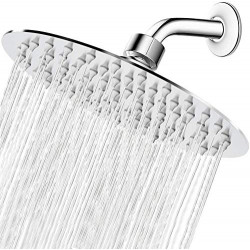 High Pressure Shower Head, 8 Inch Rain Showerhead