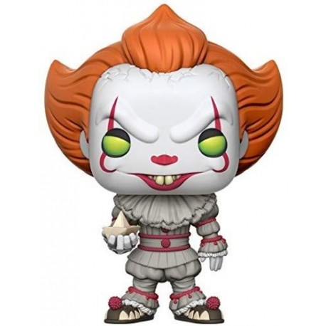 Funko Pop! Movies: It - Pennywise with Boat (Styles May Vary) Collectible Figure