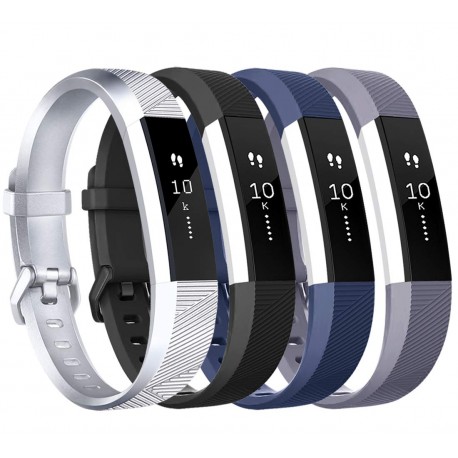 4 Pack, Soft TPU Replacement Classic Accessories Bands Compatible