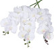 Pack 2 of Artificial Orchid Stems Set of 3 Real Touch Orchid 38 inch