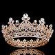 Rose Gold Crown for Women Crystal Queen