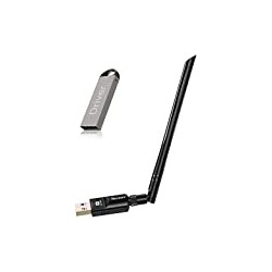 Wireless USB WiFi Adapter for PC - Techkey USB 3.0 WiFi Dongle 1200Mbps
