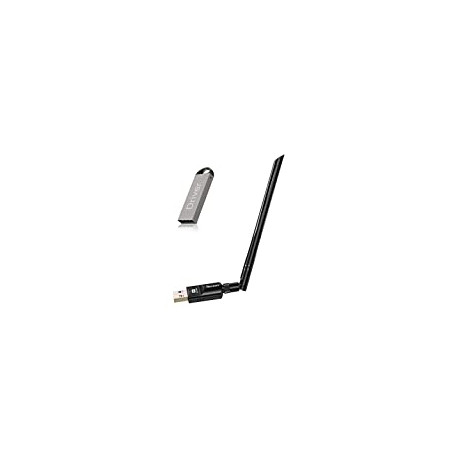 Wireless USB WiFi Adapter for PC - Techkey USB 3.0 WiFi Dongle 1200Mbps