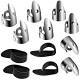 12 Pieces Steel Finger Picks Set