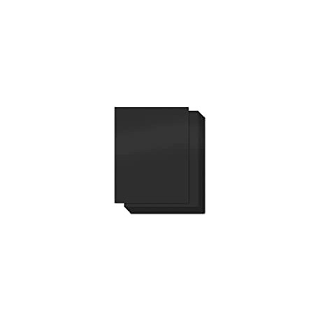 Black Colored Cardstock Thick Paper 100 Sheets, Ohuhu 8.5" x 11"