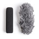 Foam and Furry Indoor, Outdoor Microphone Windscreen Combo Pack
