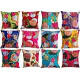 18X18 Indian Ethnic Bohemian Set of 5 Decorative