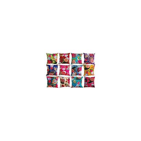 18X18 Indian Ethnic Bohemian Set of 5 Decorative