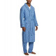 mens Long-sleeve Lightweight Cotton Woven-robe