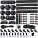 Cord Management Organizer Kit 4 Cable Sleeve Split