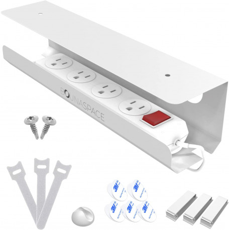 Under Desk Cable Management tray – Premium Wire Tray Cord Organizer