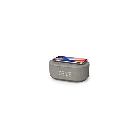 Radio Alarm Clock with USB Charger