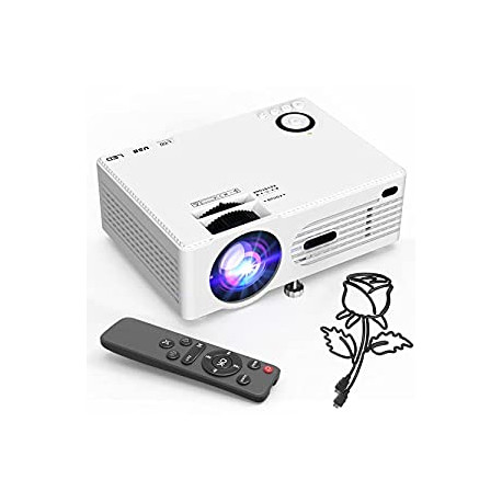 6500Lumens Portable Projector for Home Theater Entertainment