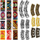 24 Pieces Dreadlock Beads Hair Tube Beads DIY Hair Braiding Jewelry