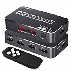 Pack 2 of 4K HDR HDMI Switch