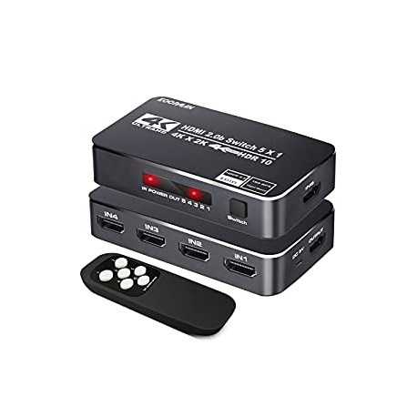 Pack 2 of 4K HDR HDMI Switch
