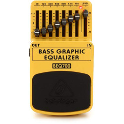 Behringer BEQ700 Bass Graphic Equalizer Pedal
