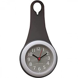 Bathroom Kitchen Mini Clock (Grey Clock Face)