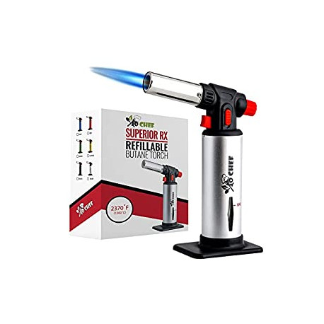 Kitchen Torch, Blow Torch - Refillable Butane