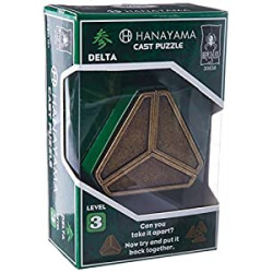 Delta Hanayama Cast Metal Brain Teaser Puzzle (Level 3)
