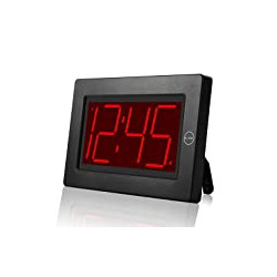 Alarm Clock, 8" Large Screen Display, Digital Clock