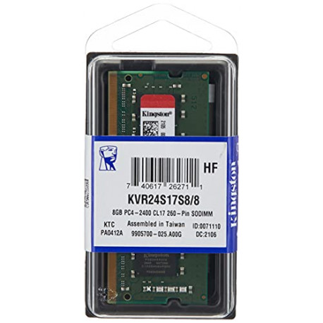 8GB 2400Mhz DDR4 Non-ECC