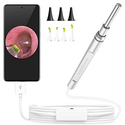 Ear Wax Removal Endoscope Earwax Remover Tool Ear Camera 720P HD Ear Otoscope