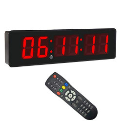 2inch 6Digits Wall Clock LED