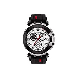 Men's T-Race Chrono Quartz Stainless Steel Casual Watch Black T1154172701100