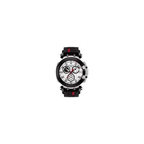 Men's T-Race Chrono Quartz Stainless Steel Casual Watch Black T1154172701100