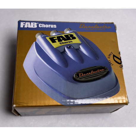 Danelectro D-5 Fab Chorus Effects Pedal Vintage Chorus