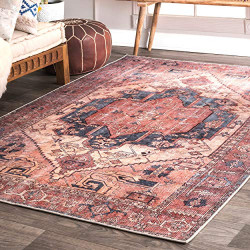 Persian Accent Rug, 2' x 3', Peach