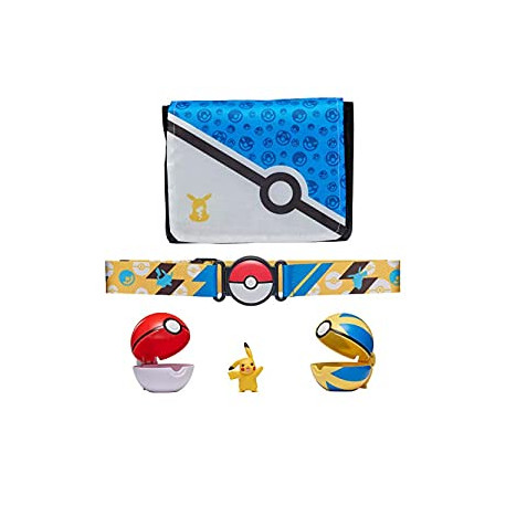 Pokemon Bandolier Set - Features a 2-Inch Pikachu Figure