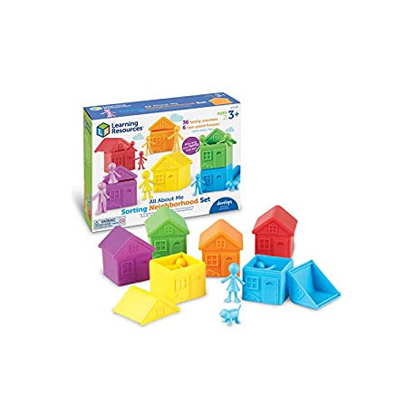 Neighborhood - 42 Pieces, Ages 3+ Toddler Social Emotional Toys