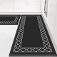 Kitchen Mat [2 PCS] Cushioned Anti-Fatigue Kitchen Rug Non Slip