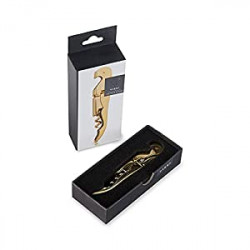 Wine Bottle Opener and Foil Cutter, Waiter’s Corkscrew Wine Key, 4.75"