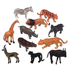 Kids Zoo Wild Animal Playset