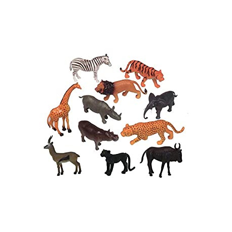 Kids Zoo Wild Animal Playset