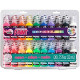 Non-Toxic and Permanent 3D Paint for Fashion Party 20 Pack