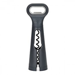 BarStar 3-in-1 Multi-functioning Corkscrew, Gray