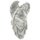 Resting Grace Angel Sitting Garden Statue, Large, 18 Inch